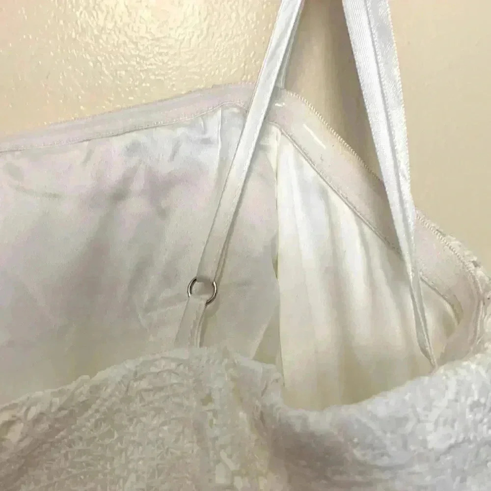 Wilfred  Soloist Lace Summer Dress Lined Shelf Bra  Adjustable Straps - Picture 7 of 9